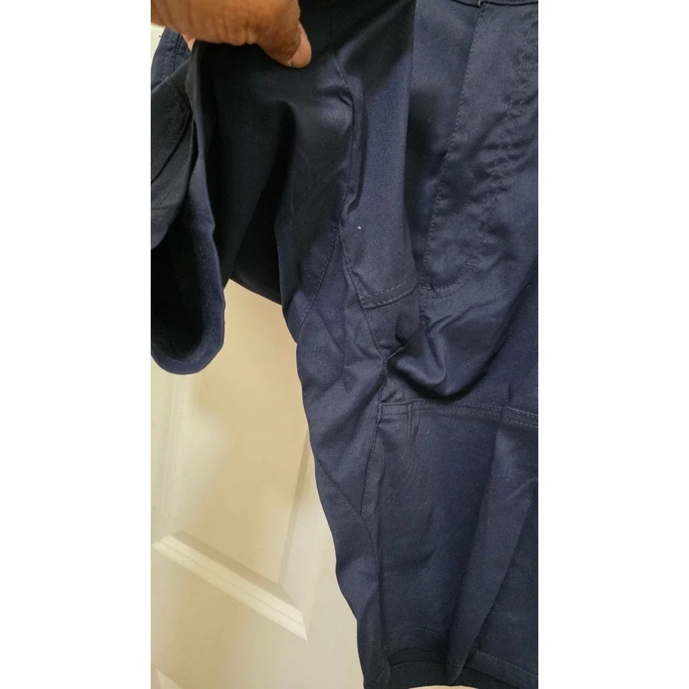 Wrangle Men's Navy Blue Silver Ridge Cargo‎ Shorts W/ Pockets Size 40